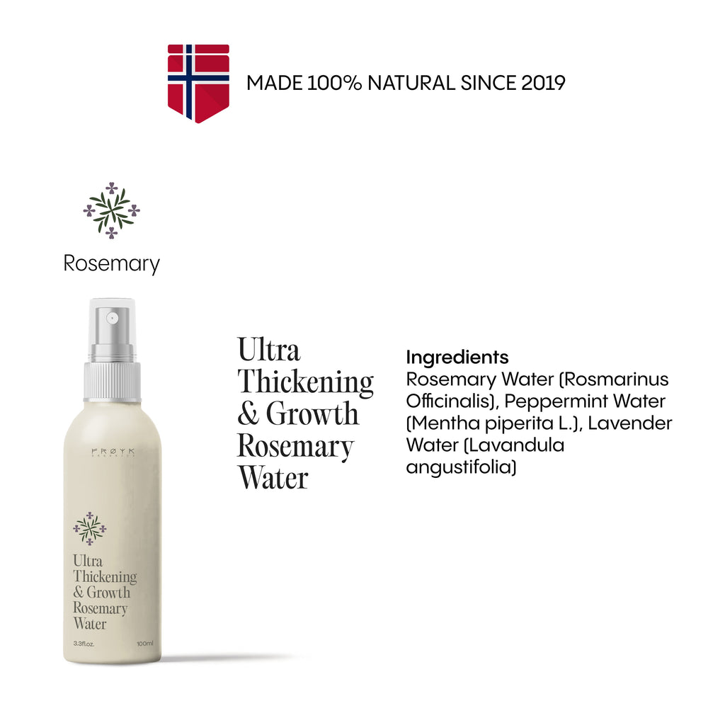 Hair Thickening Rosemary Water